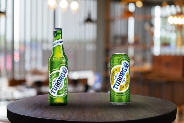 Tuborg Light Bottle and Can