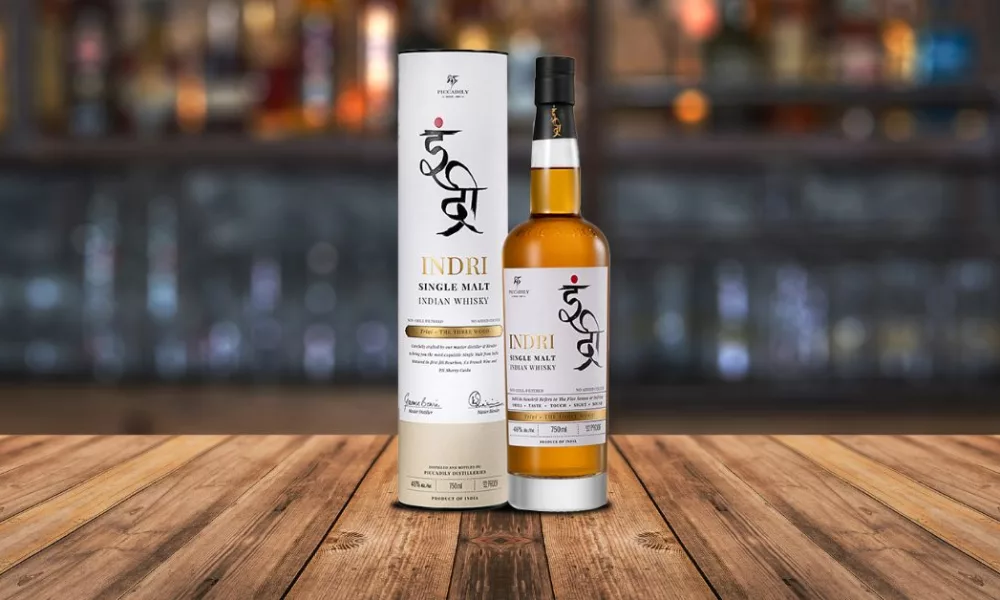 Indri Trini Whisky Price in Mumbai, Maharashtra; 180ml, 375ml, 750ml Rates