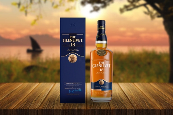 The Glenlivet Single Malt 18Yrs (40% ABV)