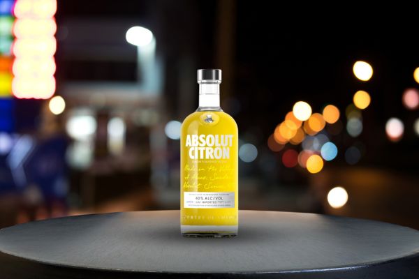 Absolut Citron (40% ABV)