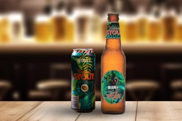 Bira 91 Malabar Stout Indian Coffee Bottle and Can