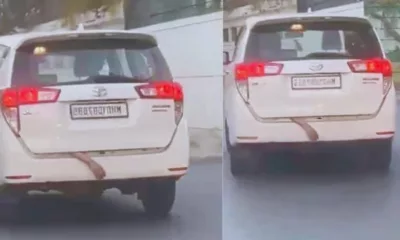 Viral ‘Lifeless Hand’ Car Boot Video in Navi Mumbai Turns Out to Be Laptop Ad Prank