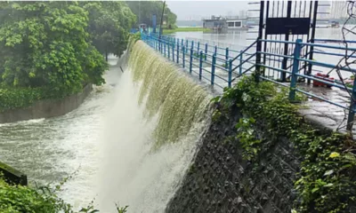Powai lake overflows after heavy rains; water level rises in Mumbai reservoirs