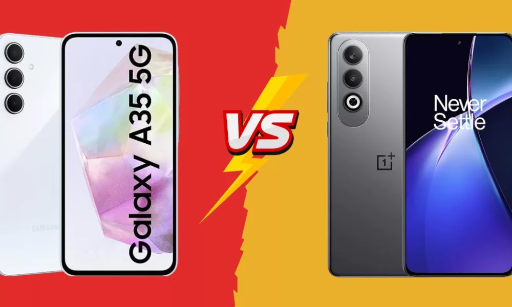 Samsung Galaxy A35 5G vs OnePlus Nord CE4: Which is the best mid-range phone under Rs 23,000?