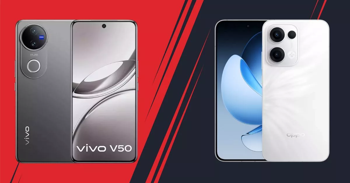 Vivo V50 vs Oppo Reno 13 - Which premium mid-range phone under Rs 37,000 is the best option?