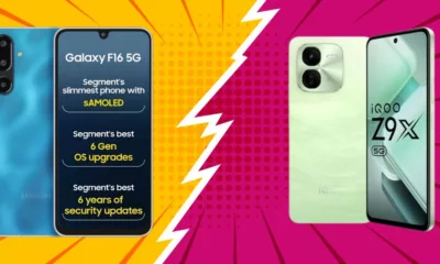 Samsung Galaxy F16 vs iQOO Z9X: Which budget 5G phone offers better value?