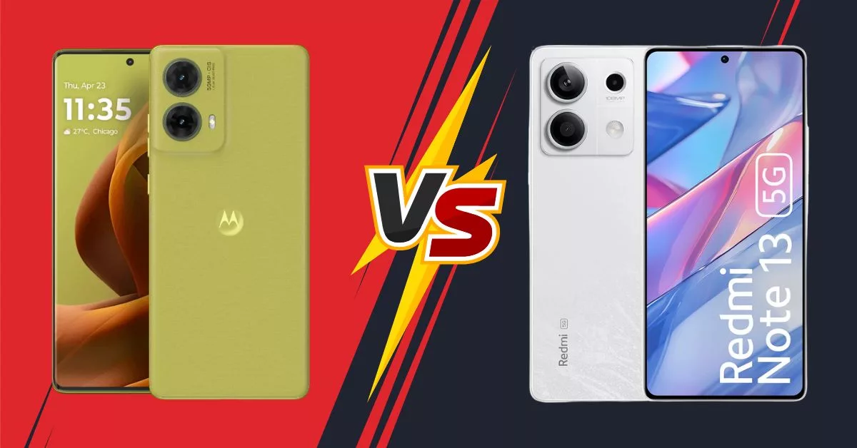 Redmi Note 13 5G vs Moto G85 5G: Which is a better option under Rs 16,000?
