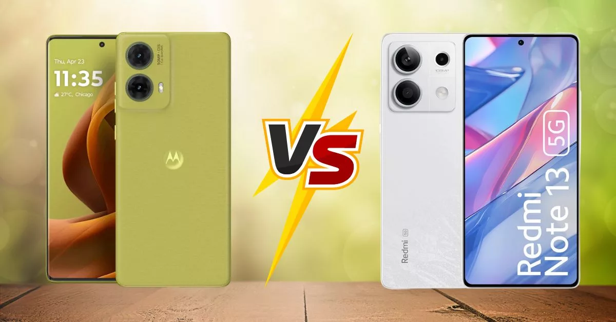 Redmi Note 13 5G vs Moto G85 5G