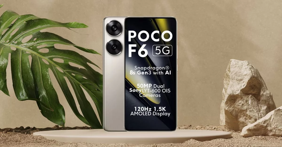 POCO F6 5G now available on Flipkart for Rs 20,999 after a discount of Rs 8,000