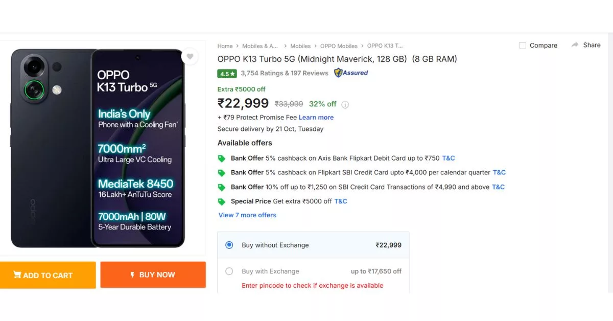 OPPO K13 Turbo 5G Specs