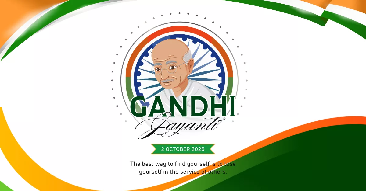 Gandhi Jayanti 2025 Wishes in Marathi; 02 October Quotes, Images, Messages, Banners, WhatsApp Status Video Download and Instagram Captions