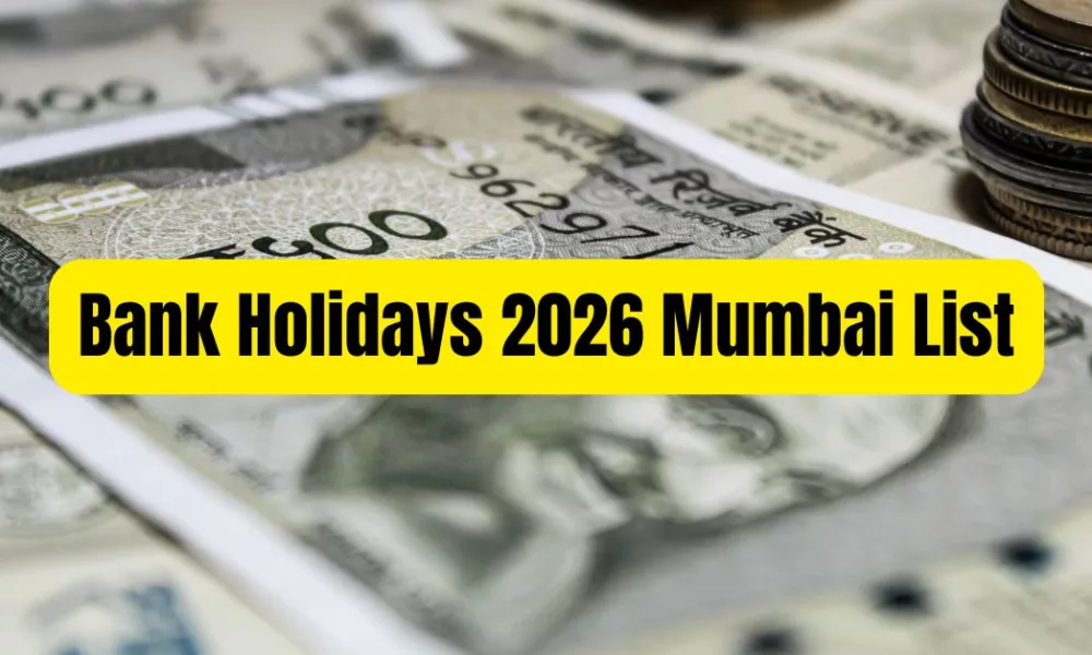 Bank Holidays in Mumbai, Maharashtra 2026 List
