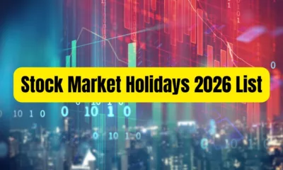 Stock Market Holidays 2026 List: Official NSE and BSE Trading Calendar