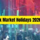 Stock Market Holidays 2026 List: Official NSE and BSE Trading Calendar