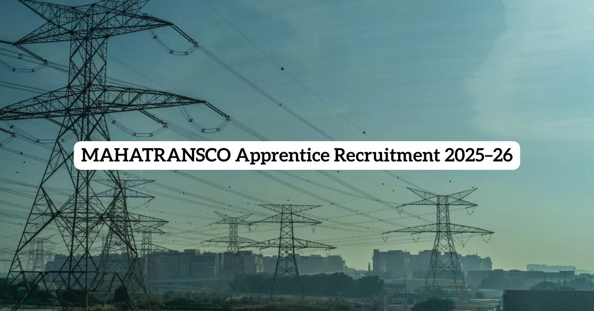 MAHATRANSCO Apprentice Recruitment 2025–26 – Electrician Trade at 400 KV Thapti Tanda Substation