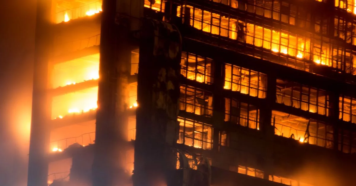 Nearly 40 people rescued after fire breaks out in 23-storey building in Mumbai's Andheri West