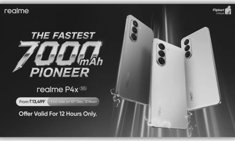 Realme P4x 5G launched in India: Price, specifications, features, and first-sale offers