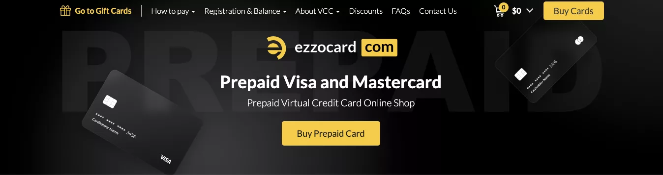 Prepaid cards online: a quick way to pay without a bank account