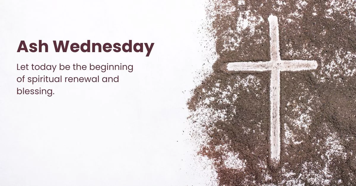 Ash Wednesday Greetings