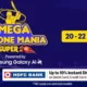 Amazon's Mega Phone Mania – Super 20 sale offers discounts of up to ₹28,000 on iPhones, Samsung phones, OnePlus phones, and more.