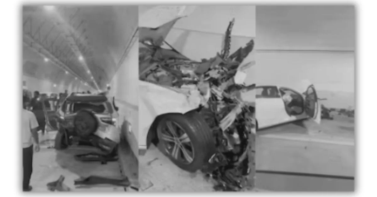 Minor Driver's Mercedes Crashes into Two Cars Inside Mumbai Coastal Road Tunnel, Three Injured