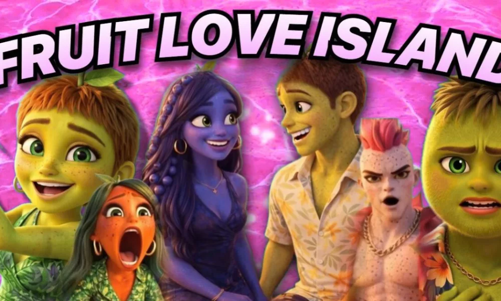 AI TikTok Account "Fruit Love Island" Hits 3 Million Followers in Days With Viral Fruit Love Stories