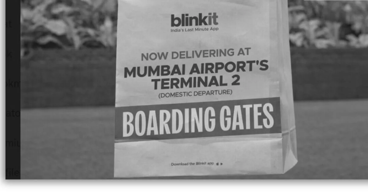 Blinkit Launches In-Terminal Delivery Service at Mumbai Airport: A First-of-Its-Kind Initiative