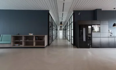 Modern corporate office workspace representing IT industry transformation amid AI-driven layoffs at companies like Cognizant in India